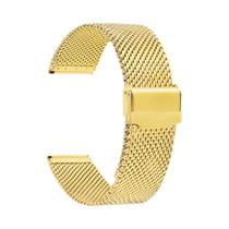 Pulseira De Malha Milanesa Universal Para Relógios Rolex E Seiko, Bracelete De Aço Inoxidável 18