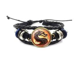 Pulseira De material sintético Mortal Kombat Anime Game Cosplay Pulseira De material sintético Mortal Kombat Anime Game Cosplay