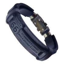 Pulseira de material sintético Para Homens e Mulheres Rodovia Rota Motoqueiro - Route 66 Pulseira de material sintético Para Homens e Mulheres Rodovia Rota Motoqueiro - Route 66