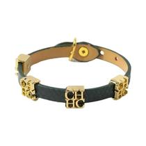 Pulseira De Metal Clássica Vintage Em Aço Inoxidável Para Mulheres, Design Em Espiral Da Moda