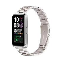 Pulseira De Metal Com Fecho Borboleta Em Aço Inoxidável Para Huawei Band 11 pro 11 10 9 8 -
