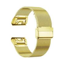 Pulseira De Metal Em Aço Inoxidável Para Relógio Garmin Fenix 6 7 5 20/22/26mm