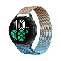 Pulseira De Metal Magnética Milanese Loop Para Samsung Galaxy Watch 4/6 Classic 22mm 20mm 40mm 44mm
