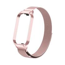 Pulseira De Metal Magnético Em Aço Inoxidável Para Xiaomi Mi Band 9 Active, Substituição De Pulseira