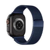 Pulseira De Metal Milanese De 49mm 46mm 44mm 45mm 42mm Para Apple Watch Series 9 8 7 6 5 iWatch
