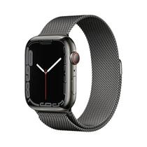Pulseira De Metal Milanese Loop De 44mm 40mm 45mm 41mm Para Apple Watch Series 9 8 7 6 SE 5 4 3