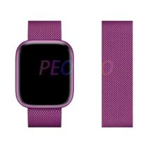 Pulseira De Metal Milanese Loop De 44mm 49mm 45mm 46mm 41-42mm Para Apple Watch Series 10 9 8 7 6 SE