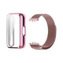 Pulseira De Metal Milanese Loop Em Aço Inoxidável Para Samsung Galaxy Fit 3 - Acessório Para Relógio