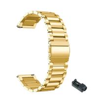 Pulseira De Metal Para Relógio Garmin Forerunner 255 255S 265S 265 Vivoactive 4 4S Venu 2 plus 3S 2s