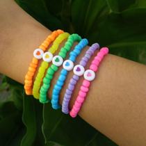 Pulseira de miçanga colorida Pulseira de miçanga colorida