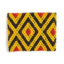 Pulseira de Miçangas Arte Indígena Etnia Kamayurá do Xingu