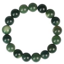 Pulseira de miçangas Natural Bodhi Root Green Vein 12 mm Beads