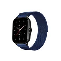 Pulseira De Milanese Para Amazfit GTS 2 Azul - 123smart Pulseira De Milanese Para Amazfit GTS 2 Azul - 123smart