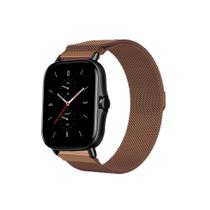 Pulseira De Milanese Para Amazfit GTS 2 Cobre - 123smart