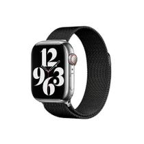 Pulseira de Milanese para Apple Watch - Preto