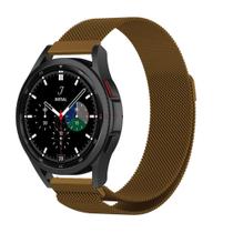 Pulseira de Milanese Para Galaxy Watch 4/ Galaxy Watch4 Classic - Marrom