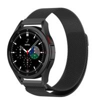Pulseira de Milanese Para Galaxy Watch 4/ Galaxy Watch4 Classic - Preto Pulseira de Milanese Para Galaxy Watch 4/ Galaxy Watch4 Classic - Preto