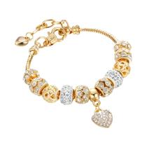 Pulseira De Moda Feminina Com Contas, Joias De Múltiplos Elementos Para Presentes De Festas E Pulseira De Moda Feminina Com Contas, Joias De Múltiplos Elementos Para Presentes De Festas E