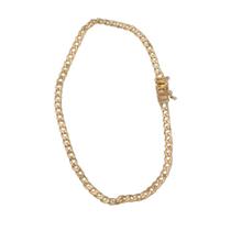 Pulseira de Mueda antiga Estilosa nao Perde a Cor 3mm Pulseira de Mueda antiga Estilosa nao Perde a Cor 3mm