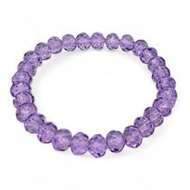 Pulseira de Nanã Liláis Cristal Proteção e Delicadeza 7 cm Pulseira de Nanã Liláis Cristal Proteção e Delicadeza 7 cm