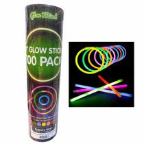 Pulseira de neon popper tubo com 100 unidades rf pn-100