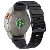 Pulseira de Nylon Ajustável EKINGEEK para Garmin Fenix 7X/6X/5X