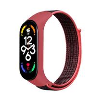 Pulseira De Nylon Ajustável Mi Band 4 5 6 Pulseira Macia De Substituição Para Xiaomi Mi Band 3 5 6 7