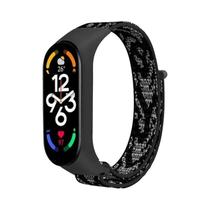 Pulseira De Nylon Ajustável Mi Band 7 6 5 4 3 Substituição De Pulseira Macia Para Relógio Xiaomi