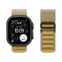Pulseira De Nylon Alpine Loop Para Apple Watch Ultra 3 49mm Série 11 10 SE3 42/46mm 40/44mm 7 8 9