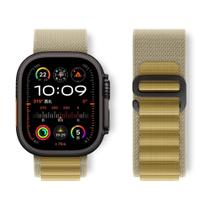 Pulseira De Nylon Alpine Loop Para Apple Watch Ultra 49mm 45mm 44mm 42mm 41mm Série 7 6 5 3 2 1 SE