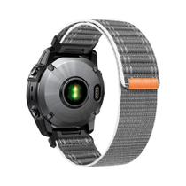 Pulseira De Nylon AMOLED De 47mm Para Garmin Fenix 8 pro 51mm MicroLED 6 6X 7 7X QuickFit 26mm 22mm