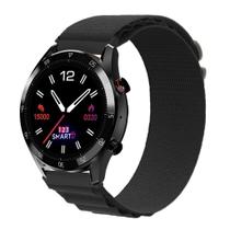 Pulseira de Nylon com Presilha para philco Hitwear PSW02PM Huawei GT 2 e GT 3 46mm - 123Smart