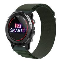 Pulseira de Nylon com Presilha para Stratos 2 2s / Stratos 3 / Gear 2 - Verde