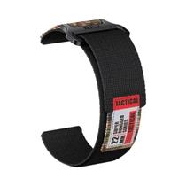 Pulseira De Nylon De 20 22mm Para Garmin Forerunner 255 265 965 Vivoactive 4 Venu, Pulseira