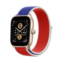 Pulseira De Nylon De 20mm 22mm Para Amazfit GTS 4/3/2/2e Mini/GTR 4/3/2e/Balance/Stratos Bip 5-3