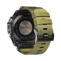 Pulseira De Nylon De 22mm 26mm Para Garmin Fenix 8 7 7X pro 6 6X pro 5 5X plus Epix 2 pro Com Fivela