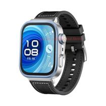 Pulseira De Nylon E Silicone Unissex Para Huawei Watch Fit 4 pro 3 Acessórios De Banda Esportiva