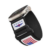 Pulseira De Nylon Esportiva De 49mm 45mm 46mm 44mm Para Apple Watch Ultra 2 9 7 6 5 3 8 SE 10