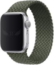 Pulseira De Nylon Loop Trançada Infinito compatível com Apple Watch 38mm 40mm 41mm Series para Pulsos Pequenos Tamanho S