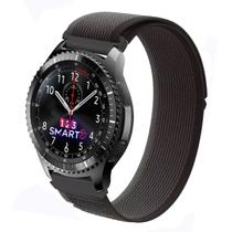 Pulseira de Nylon Nova Tira auto aderente para Gear S3 Frontier R760 R770 Galaxy Watch 46mm