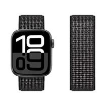 Pulseira De Nylon Para Apple Watch 44mm 40mm 45mm 41mm 42mm 38/45mm Bracelete Esportivo Série 9 8 7
