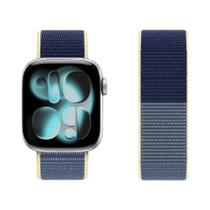Pulseira De Nylon Para Apple Watch Band 42mm 46mm 40mm 44mm 45mm 41mm Cinto Inteligente Para IWatch