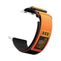 Pulseira De Nylon Para Apple Watch Band Ultra 49mm 46mm 42mm 45mm 44mm 41mm 40mm Iwatch Series 10 9