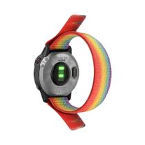 Pulseira De Nylon Para Garmin Fenix 8 pro 7X 7 6X 5Plus Instinct 3 2X Forerunner 970 965 Quatix 8 7X
