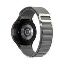 Pulseira De Nylon Para Samsung Galaxy Watch, Sem Lacunas, Laço Alpino Para 7 6 5 4 44 40mm 45mm 6