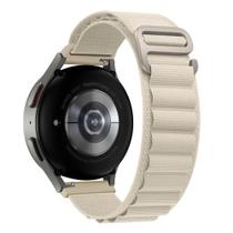 Pulseira de Nylon Presilha Alpina Para Galaxy Watch 4 Watch 5 / PRO 40mm 42mm 44mm 45mm 46mm