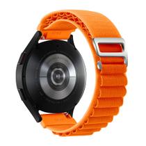 Pulseira de Nylon Presilha Alpina Para Galaxy Watch 4 Watch 5 / PRO 40mm 42mm 44mm 45mm 46mm