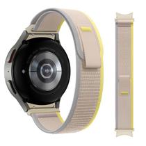 Pulseira de Nylon Ridge new version para Samsung Galaxy Watch 4 Watch 5 40mm 42mm 44mm 45mm 46mm