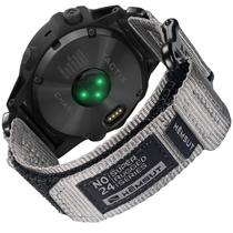 Pulseira de Nylon SMITHA Sport para Garmin Fenix 5X/6X/3/Descent MK1/D2 - Pulseira de Relógio de Substituição