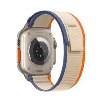 Pulseira De Nylon Trail Loop De 49mm 45mm 44mm 42mm 46mm 41mm Para Apple Watch Ultra 2 iWatch Series